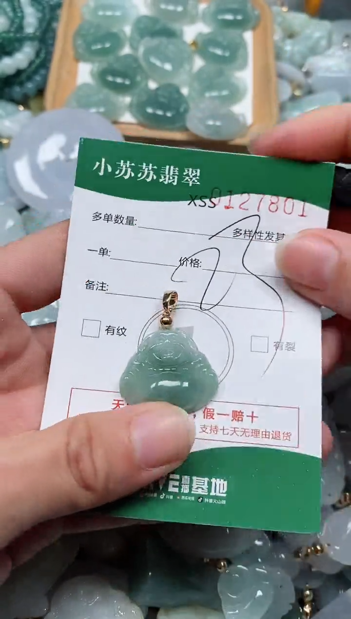 【闪购商品】翡翠颈饰未镶嵌闪购商品0127801