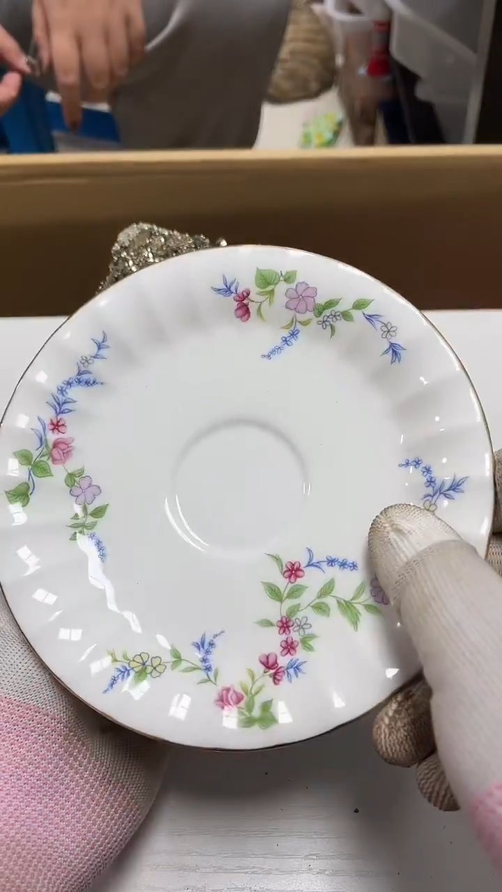瓷片工艺品杂项勇**心3056