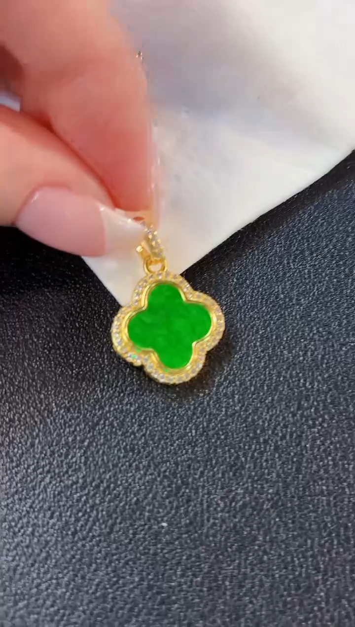 翡翠未镶嵌颈饰缅料A货/多样性发货/一件