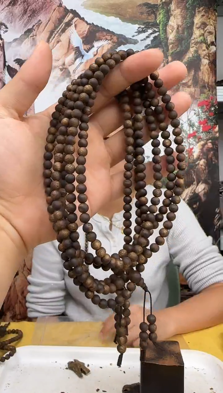 沉香沉香碎屑+6666奇楠紫奇虫漏多圆卡6-12克宠粉多样性发一