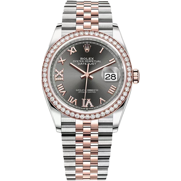 99新 Rolex/劳力士 老佛爷/劳力士126281/自动机械/18年保卡/36mm