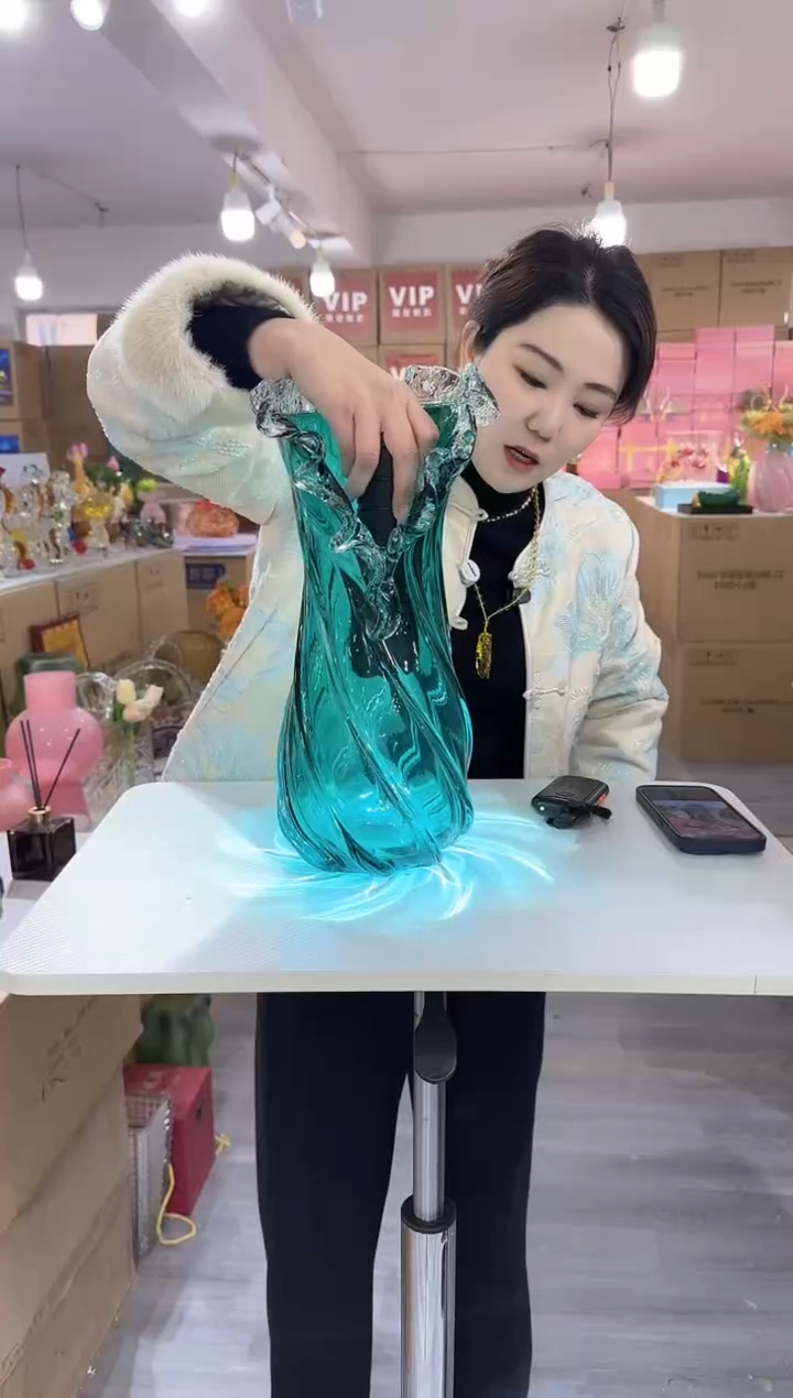 【闪购商品】琉璃泰新花器O-12
