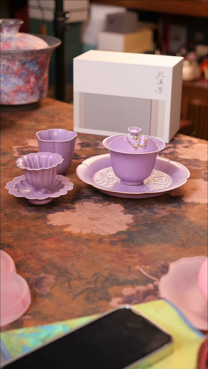 【闪购商品】陶瓷茶具（无礼盒无茶盘）@@A11133