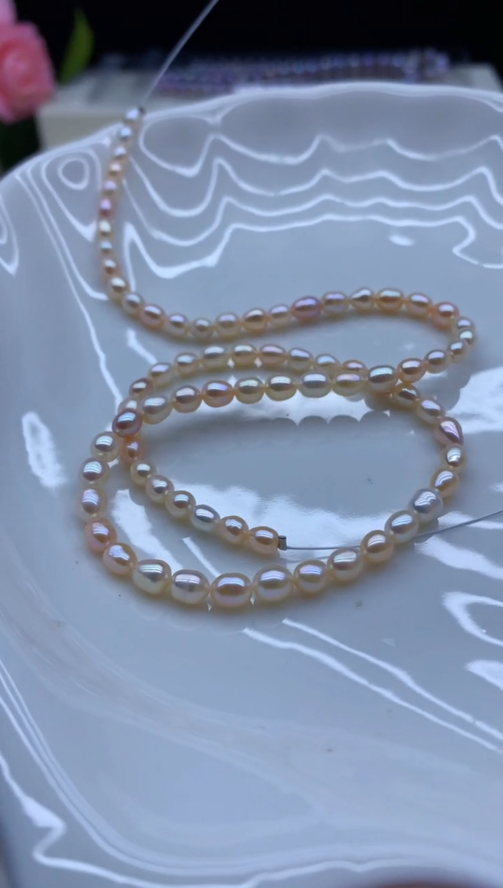 【闪购商品】淡水珍珠颈饰未镶嵌淡水珍珠项链