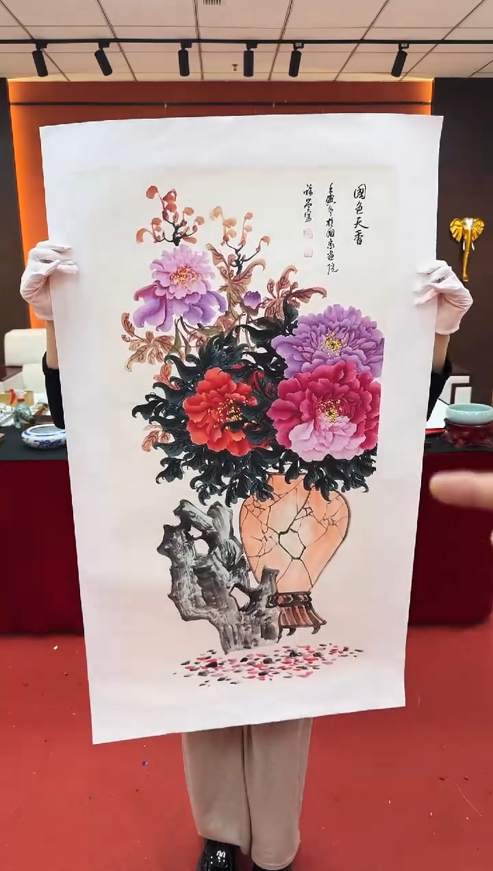 国画湖社画会/谢福堂-12-23-59