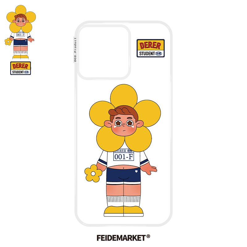 FeiDeMarket主理人合作-磁吸幼稚得儿-适用苹果iPhone14-17手机壳