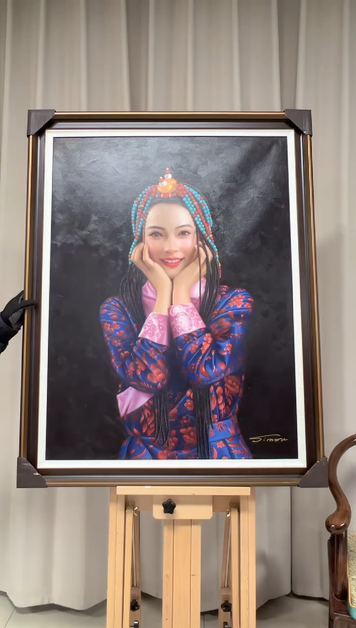 【闪购商品】绘画陶宗健-75*100-人物油画