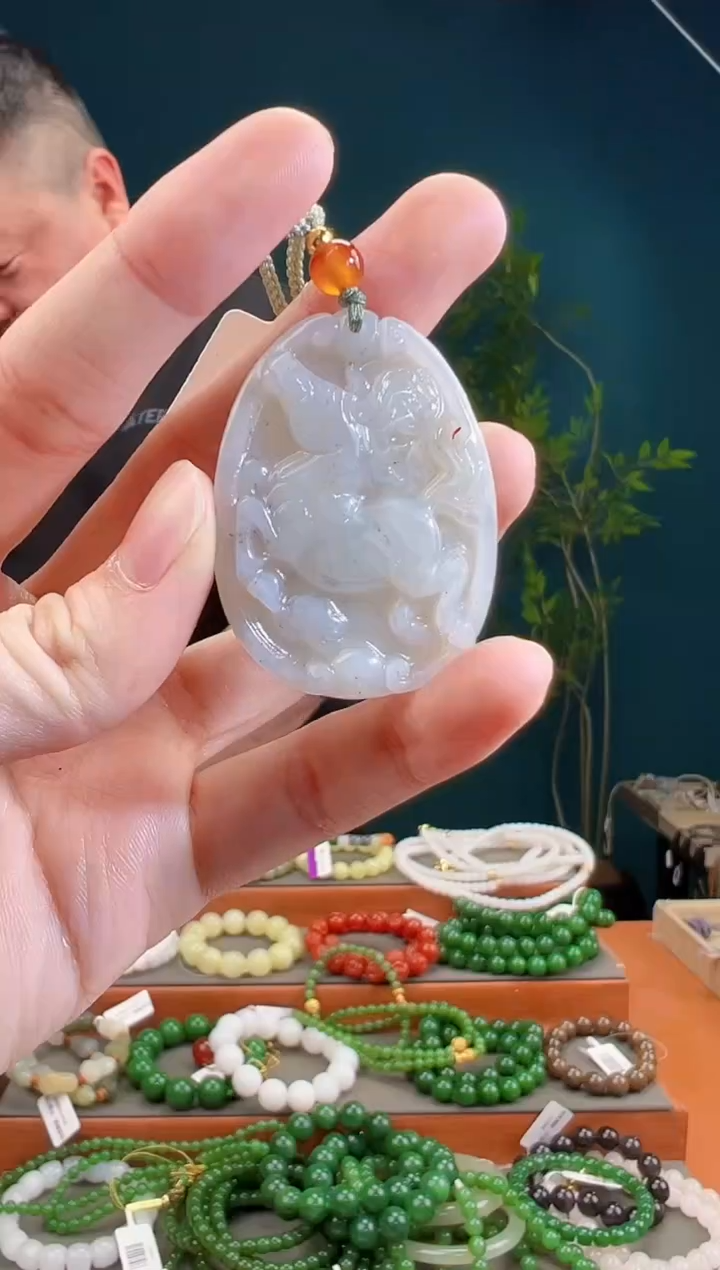 颈饰未镶嵌和田玉多样性发货 拍一单发一个