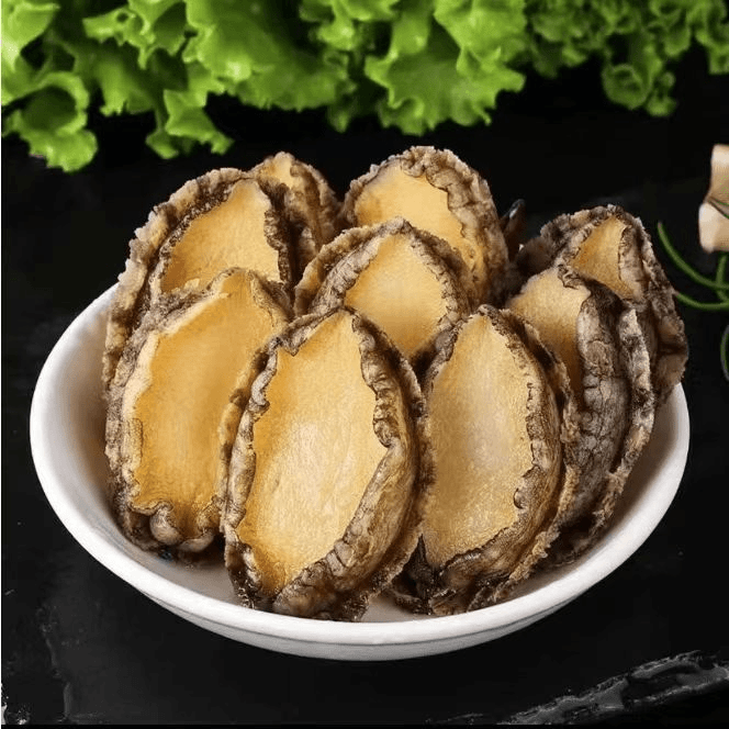   新鲜熟冻鲍鱼肉 活鲍现剥 到手15-16只 500g左右/包