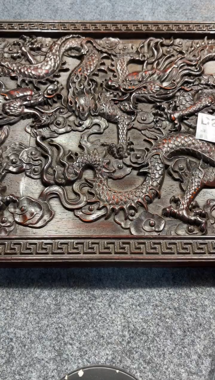 【闪购商品】花梨木类拆件雕刻板 以直播间截图为准D273