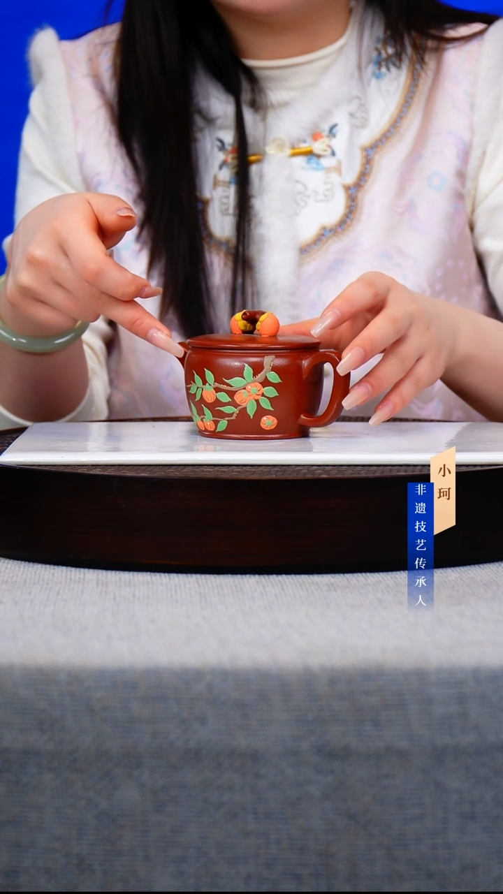 茶壶紫砂小红泥240cc左右        陶茶文化