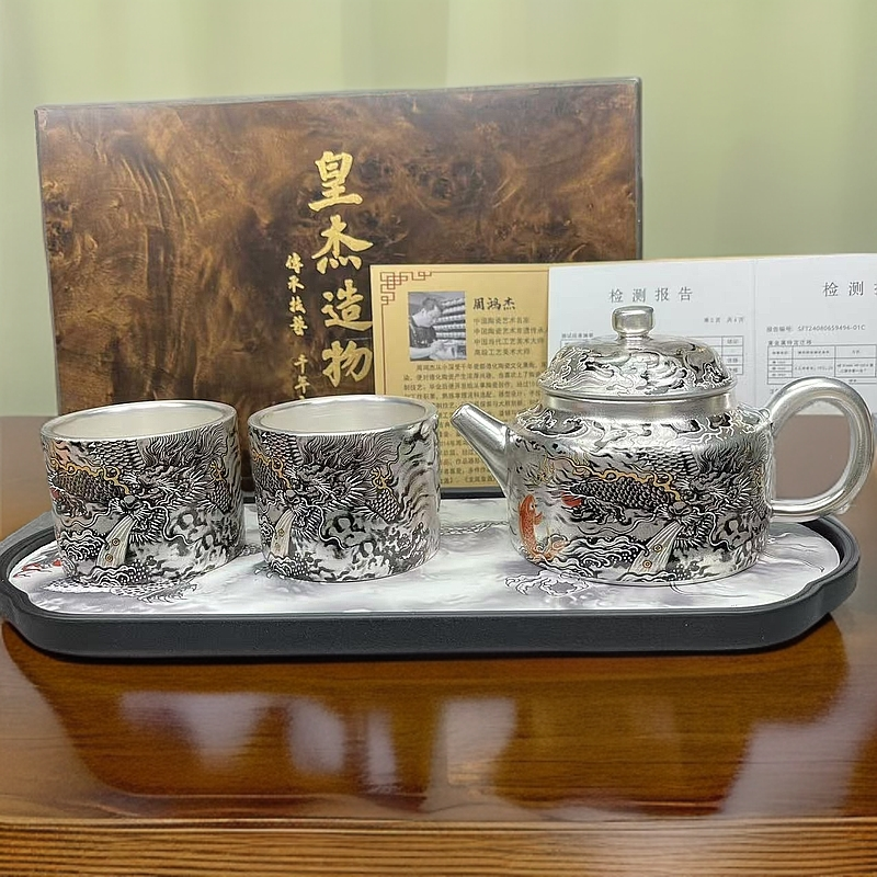 皇杰造物墨龙一壶两杯lm