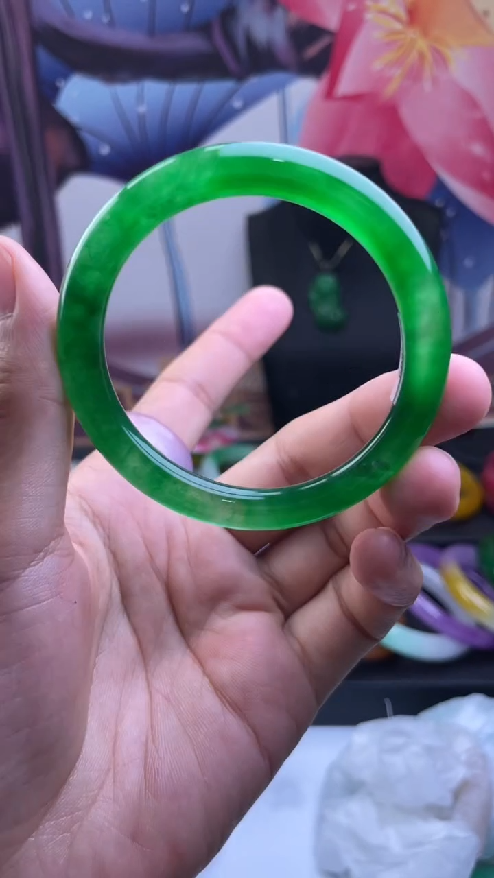 非金属仿水晶手镯