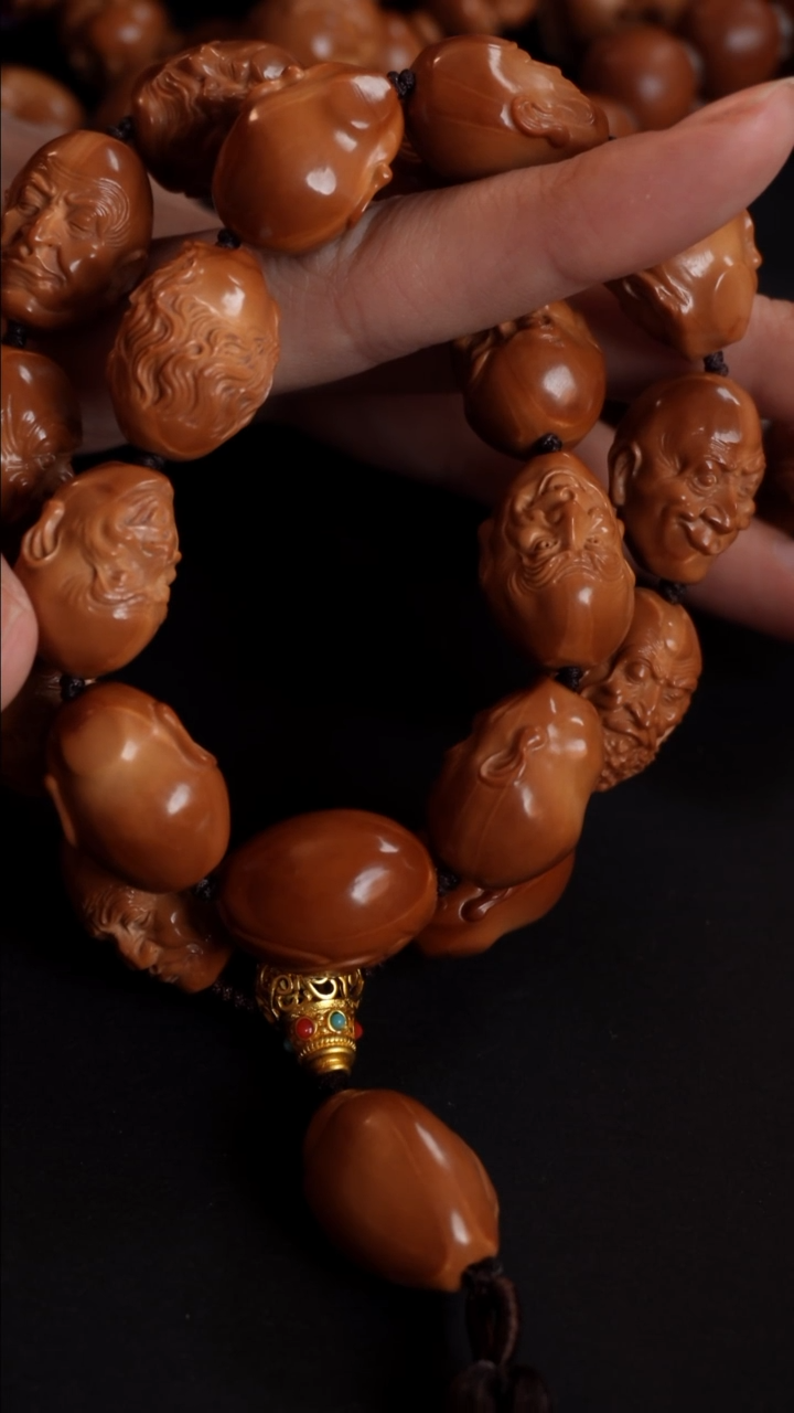 【闪购商品】橄榄核手串/手链十八罗汉