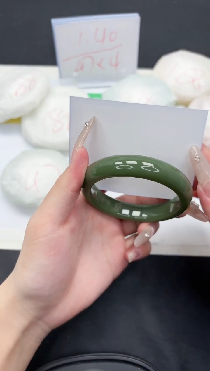 石英质玉未镶嵌手镯168-58.5