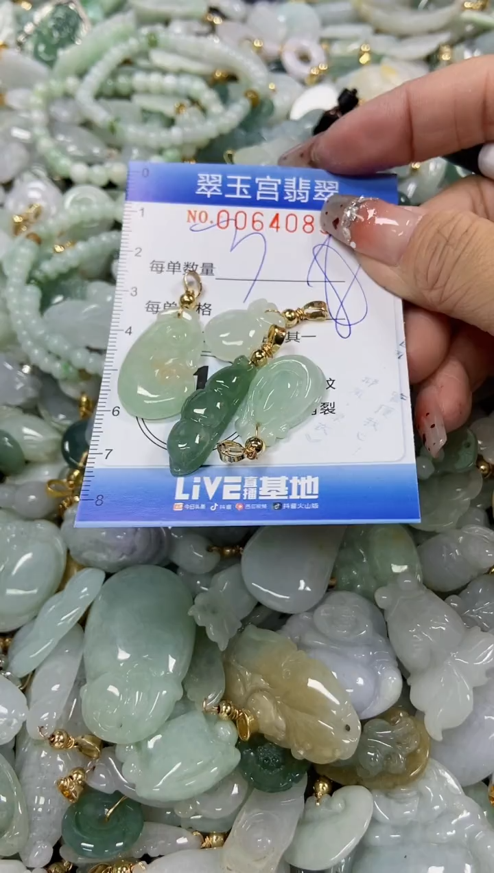 【闪购商品】翡翠颈饰未镶嵌闪购商品0064089