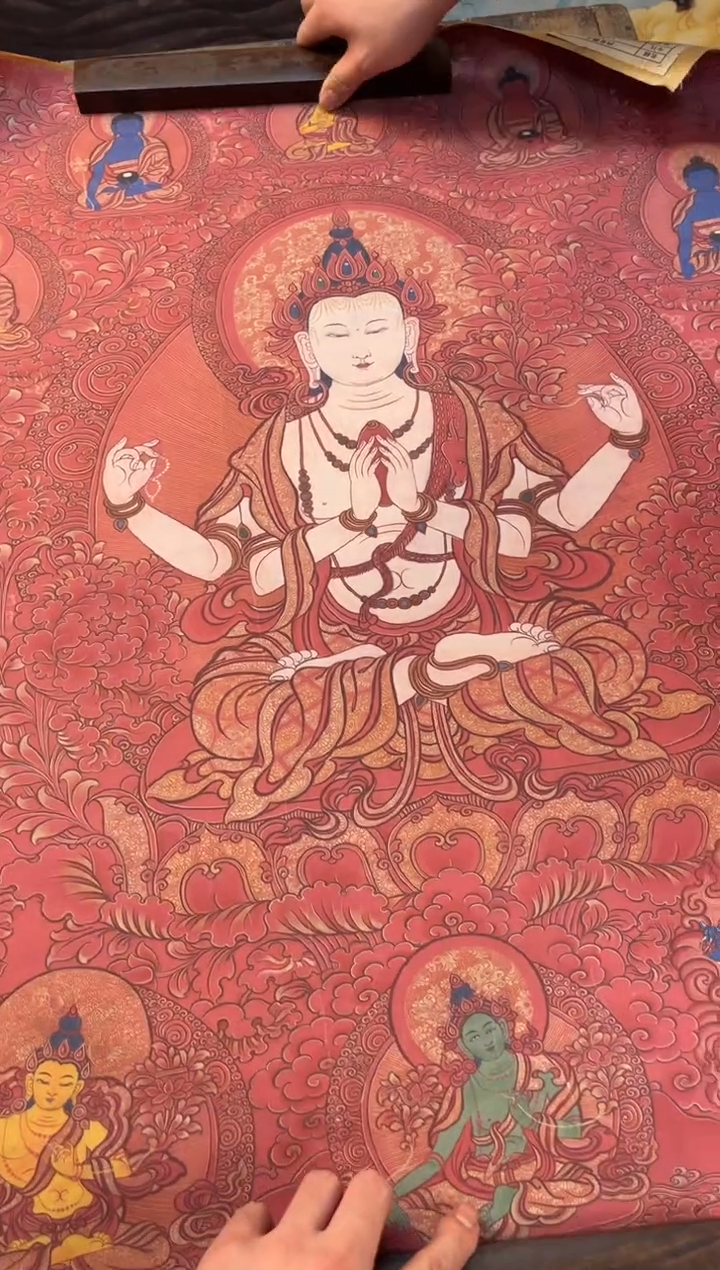 卷轴画刘洋画院老六专属AA144