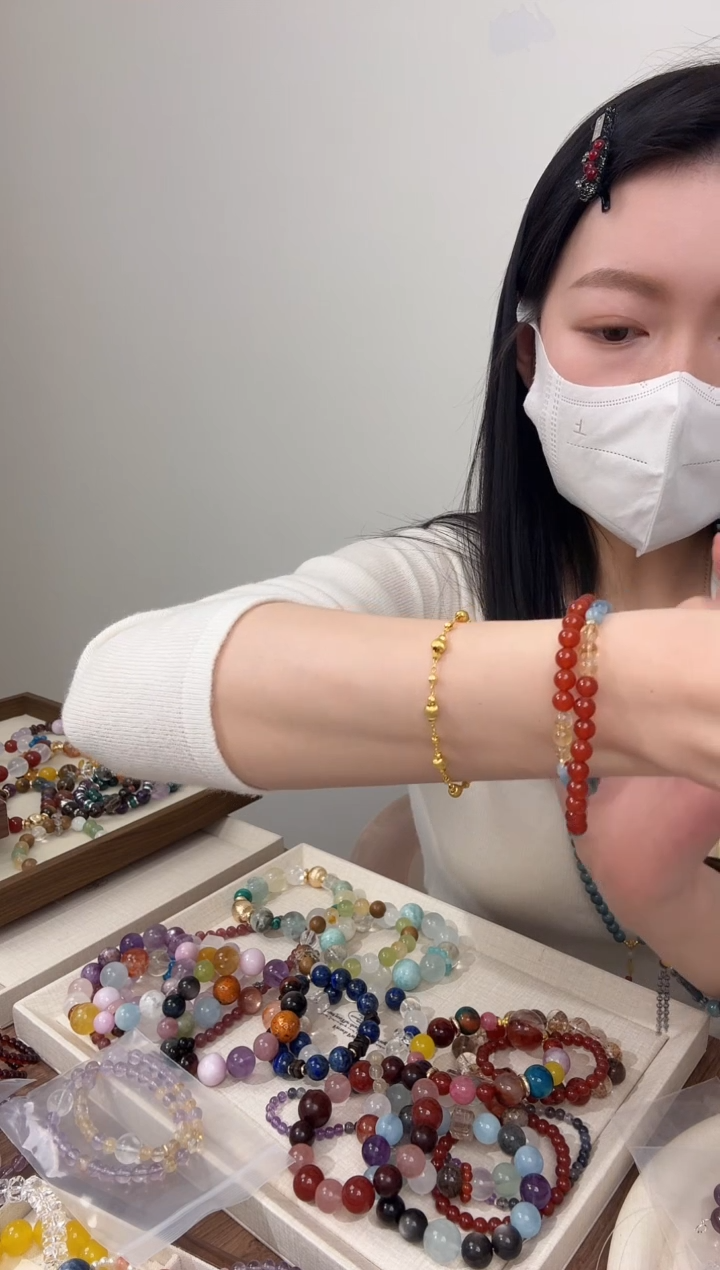 未镶嵌手串水晶49