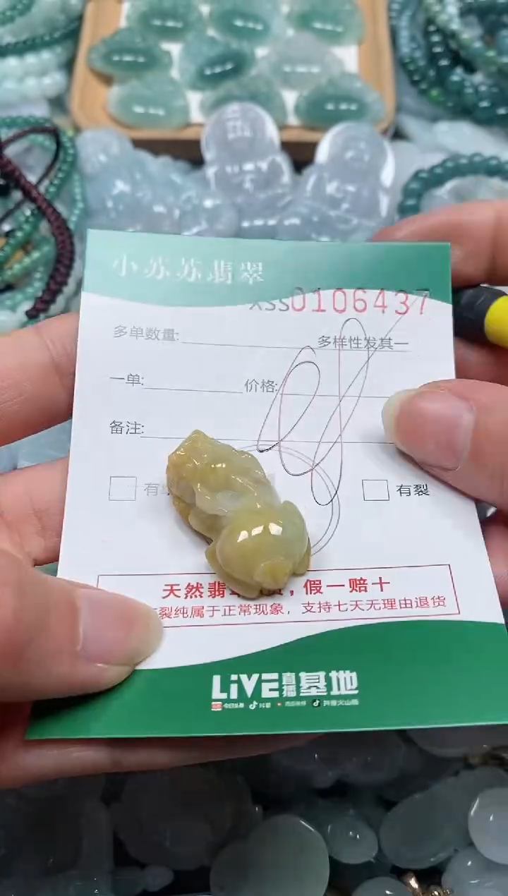 【闪购商品】翡翠颈饰未镶嵌闪购商品0106437