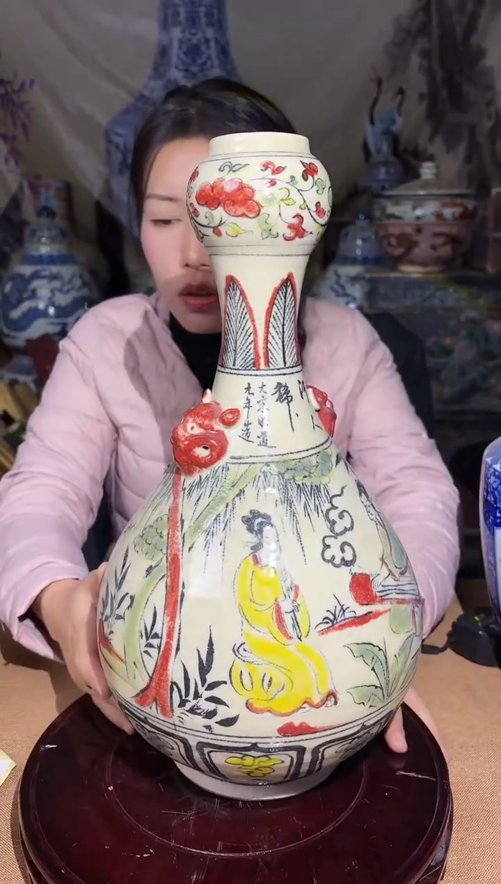 摆件陶瓷高端陶瓷艺术品Y780