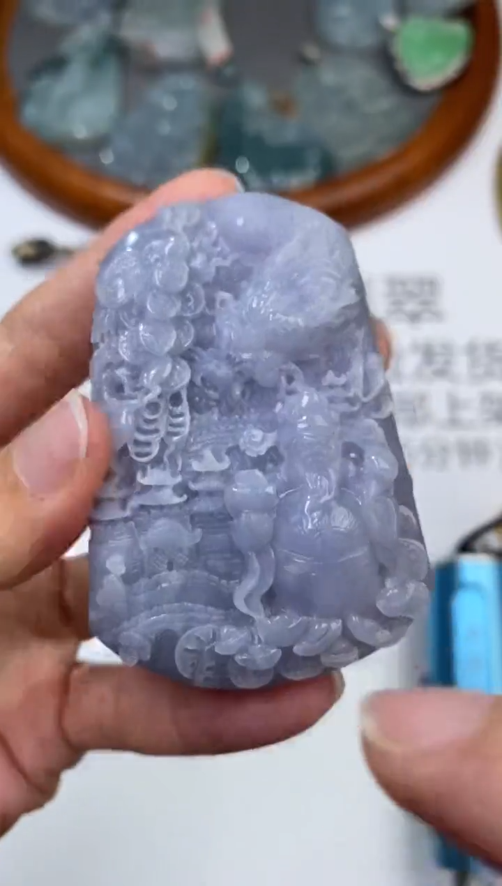 未镶嵌挂件翡翠柒***g304224    1