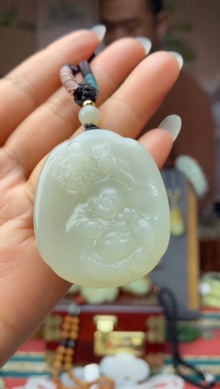 颈饰未镶嵌和田玉拍一发一