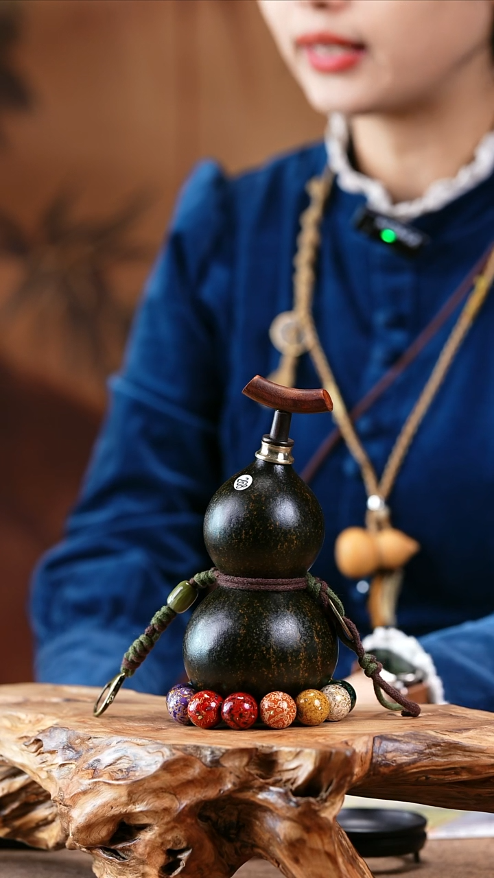 【闪购商品】268—光岳葫天然大漆酒葫芦不含漆珠