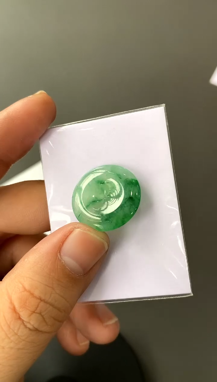 【闪购商品】定制翡翠未镶嵌扣子