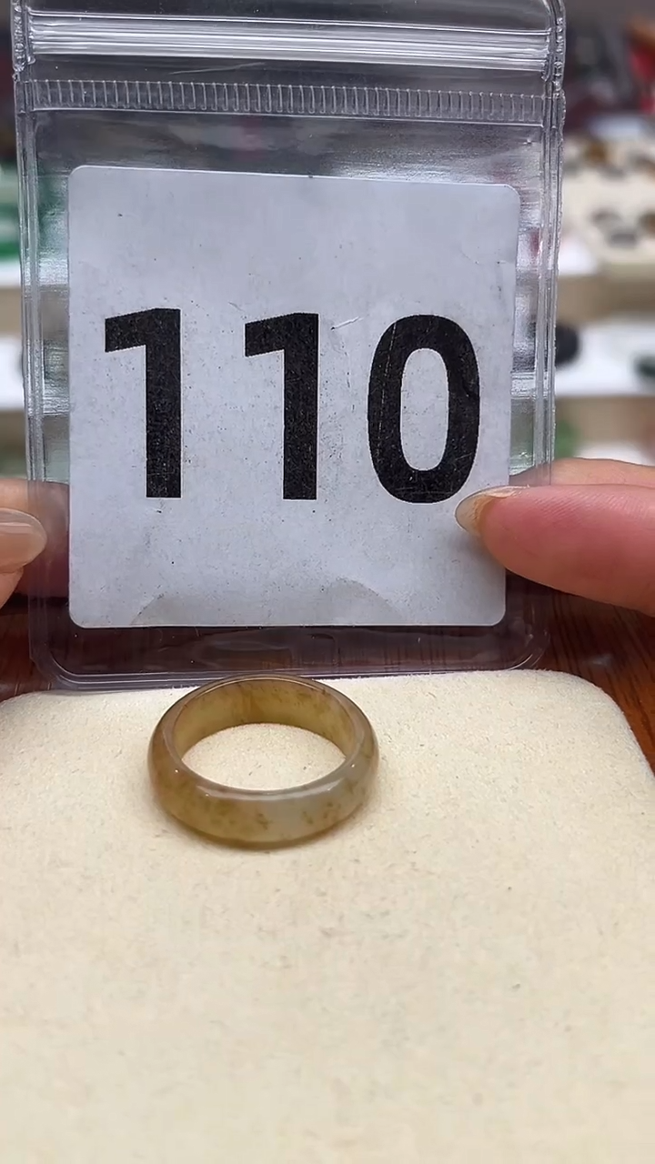 【闪购商品】和田玉戒指未镶嵌17号