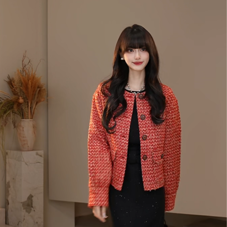 2025新款阿玛施早秋小香风外套5400912