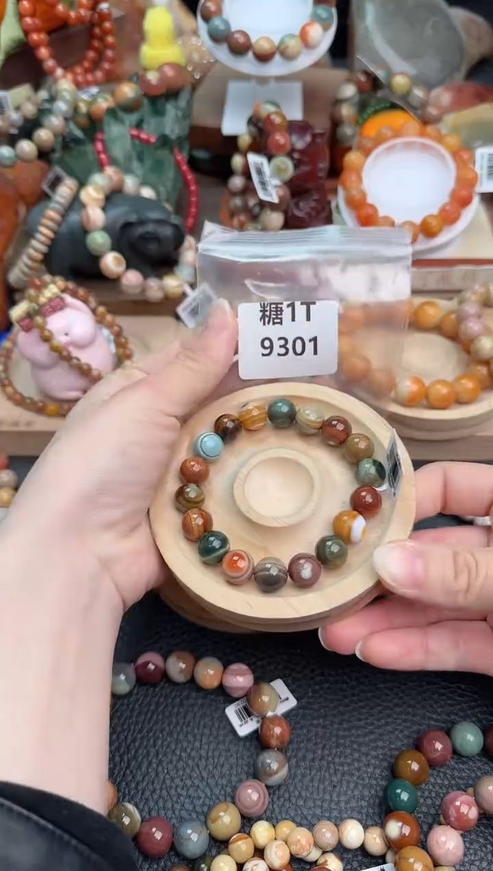 【闪购商品】石英质玉手链未镶嵌1T9301