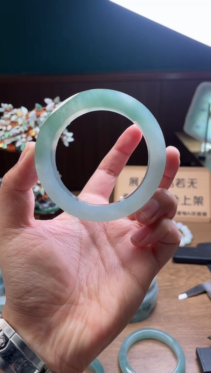 【闪购商品】定制翡翠手镯未镶嵌 定制