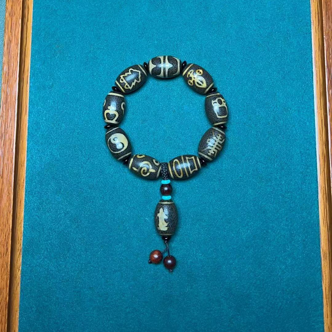 藏式纯手工多宝手串d