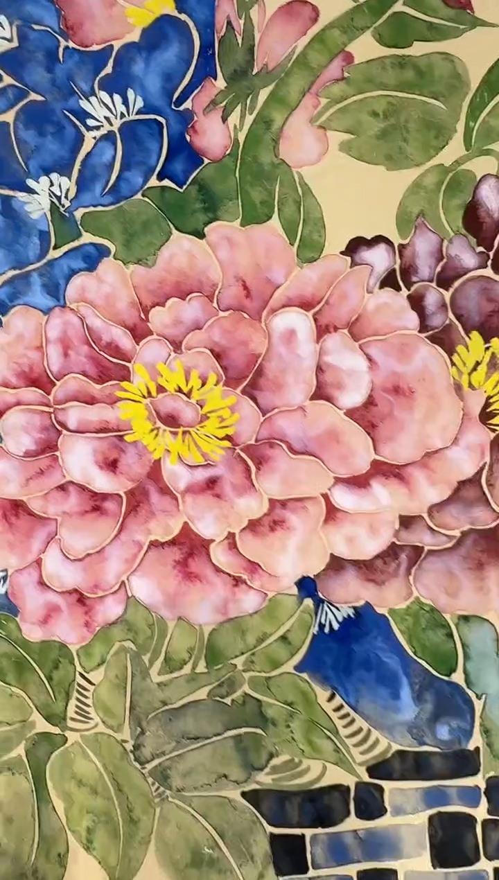 【闪购商品】国画国画孙桂国老师字画带亲笔合影证书6-9