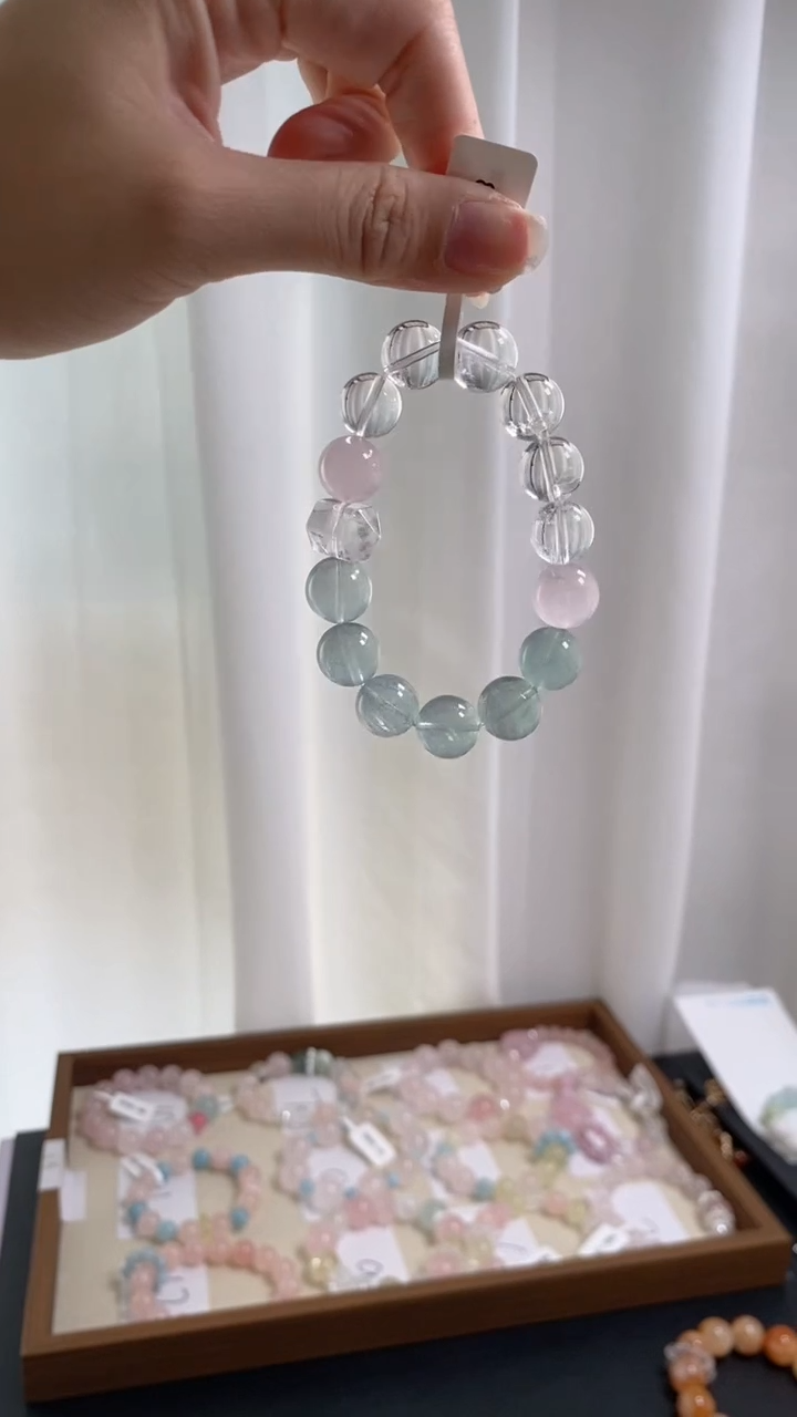 未镶嵌手串水晶84