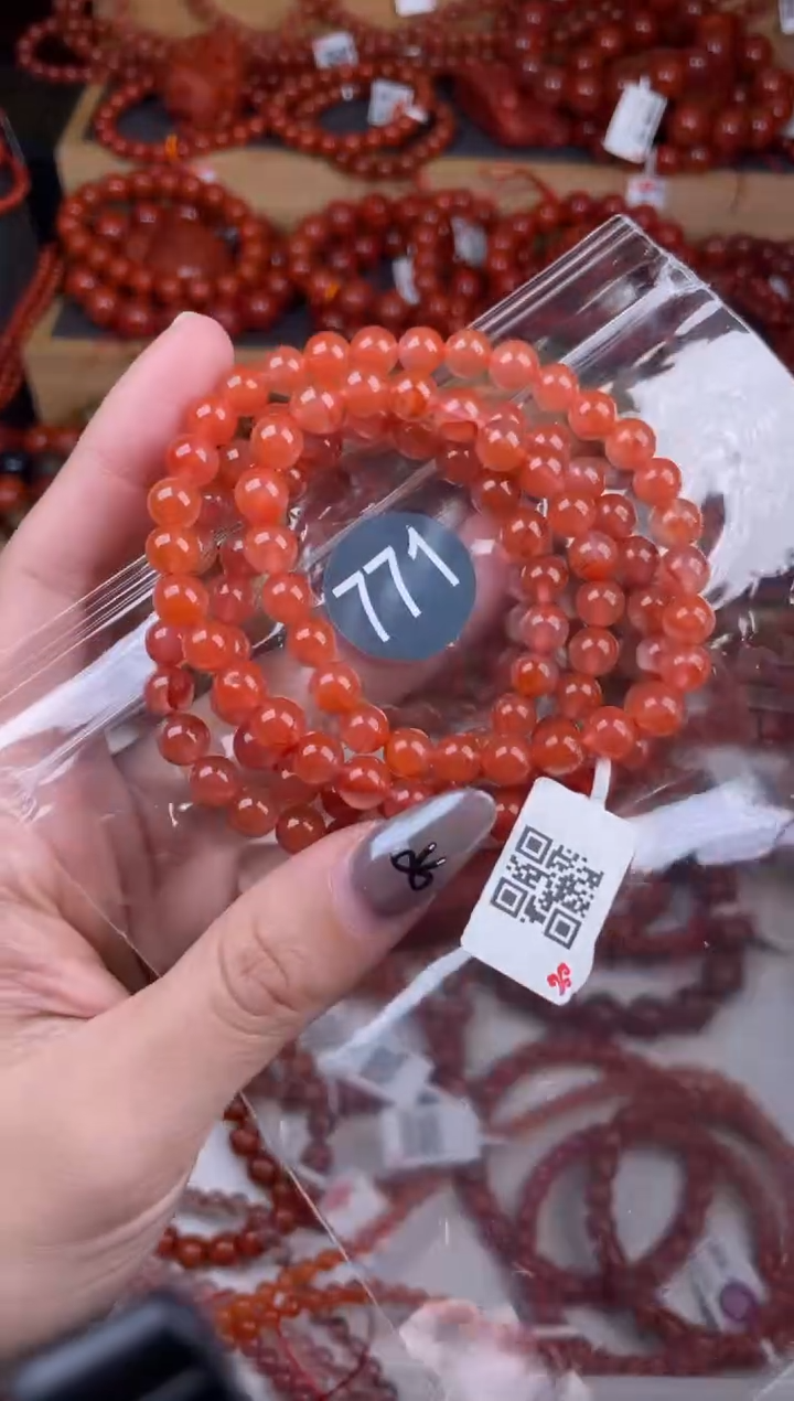 【闪购商品】南红玛瑙珠宝奇石未镶嵌771-6+