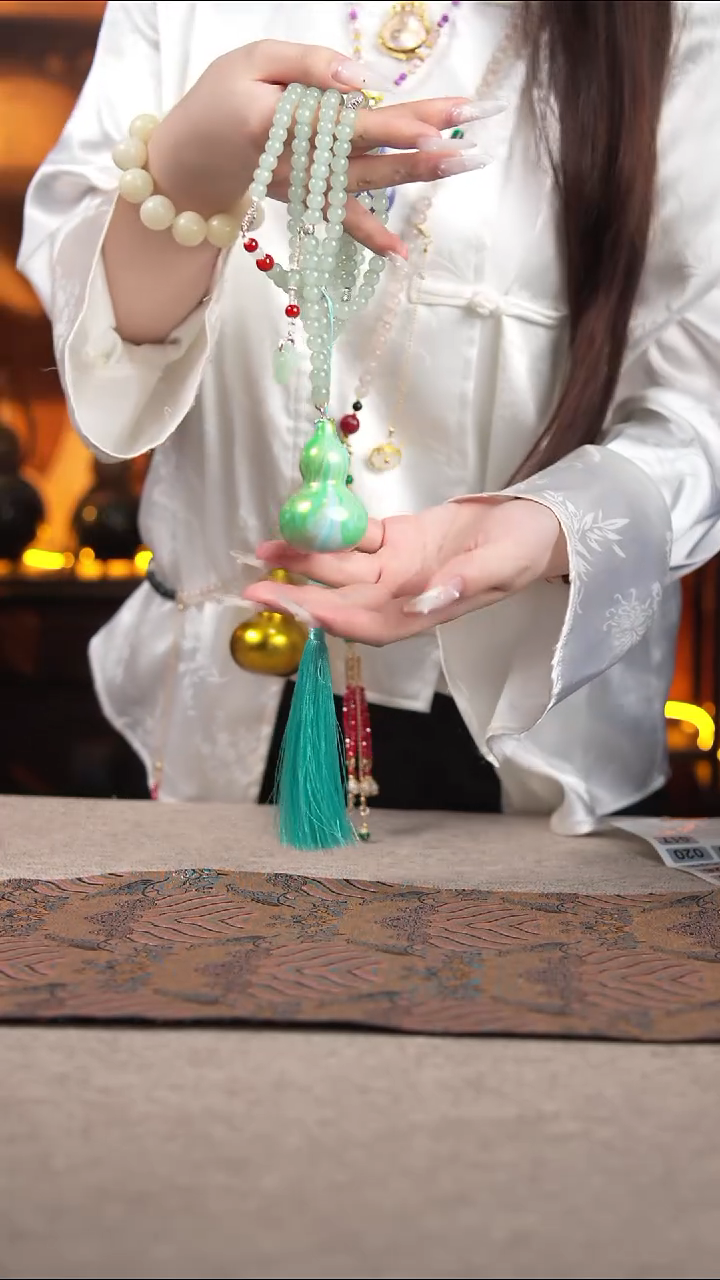 017玖澄文创漆艺葫芦国风配饰葫芦系列