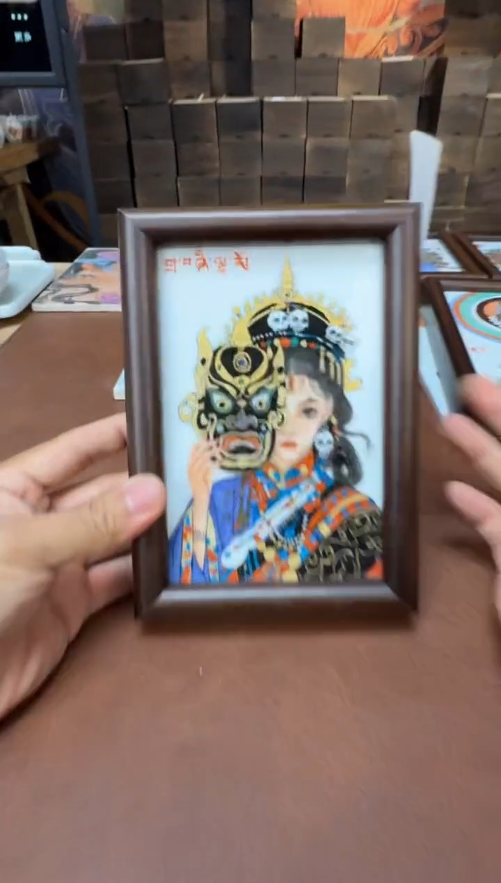 以笔为心，以瓷为纸。