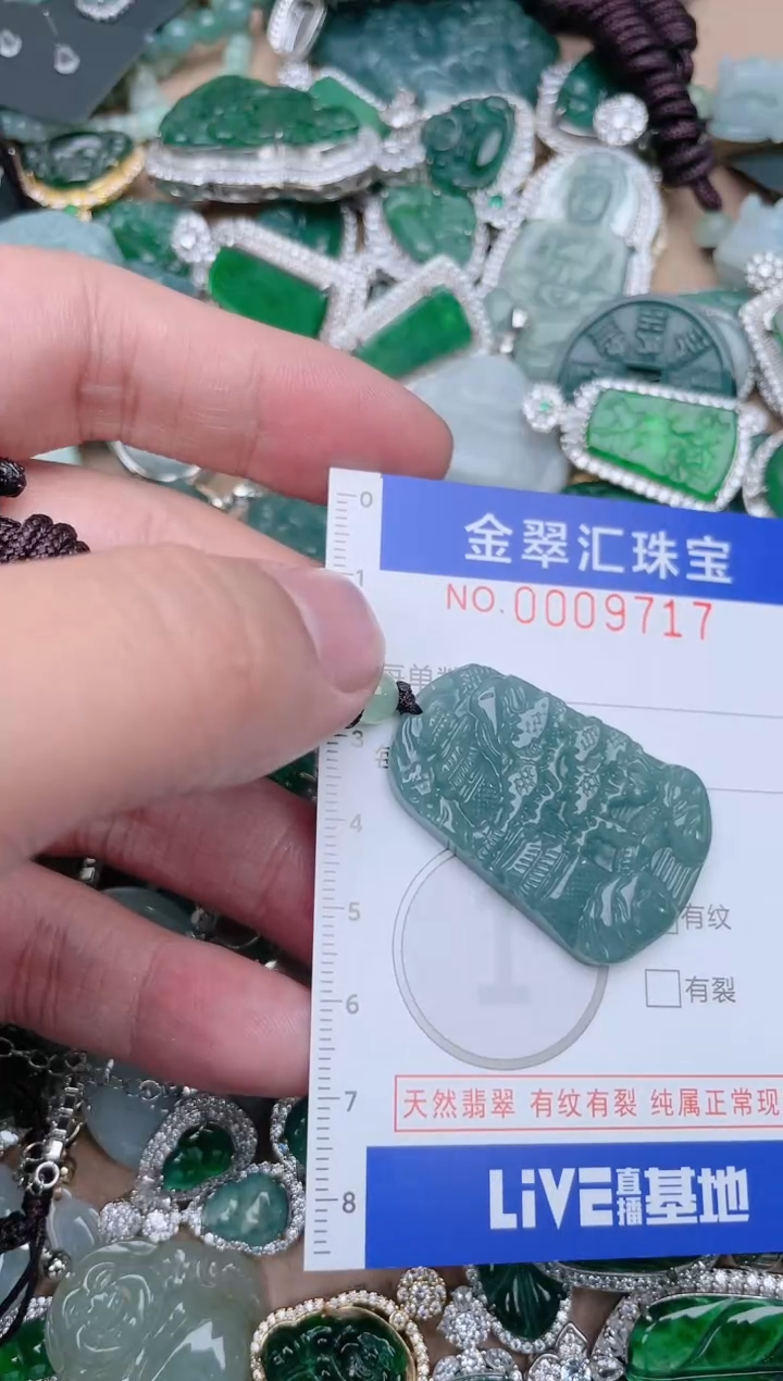 【闪购商品】翡翠颈饰未镶嵌9717....