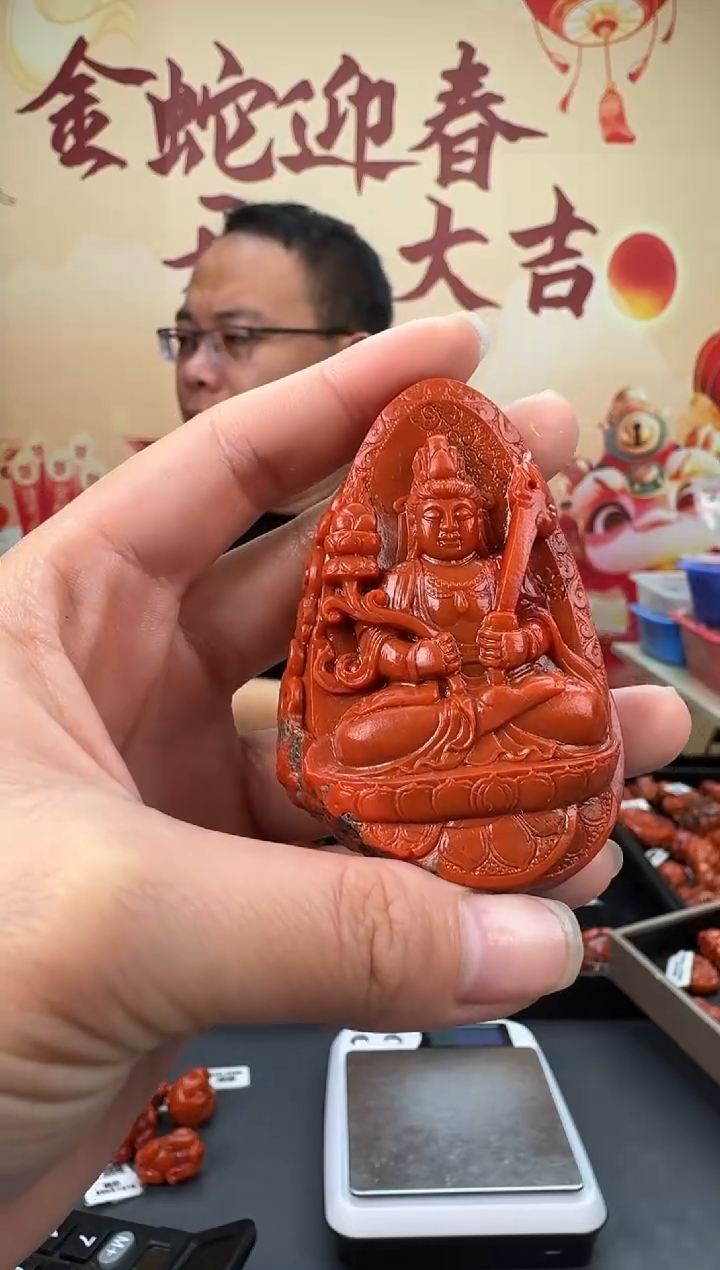 【闪购商品】南红玛瑙雕刻未镶嵌114ZB0213产品一个