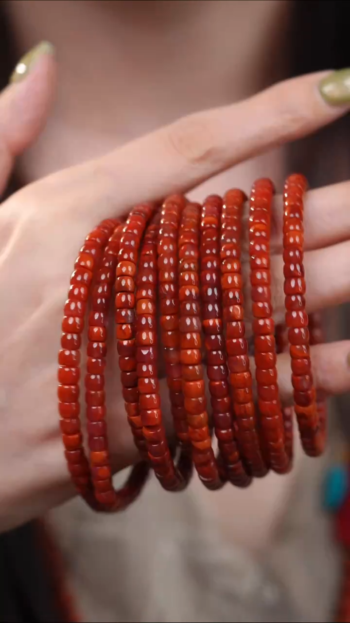 未镶嵌手串南红玛瑙南红手串多样性发一