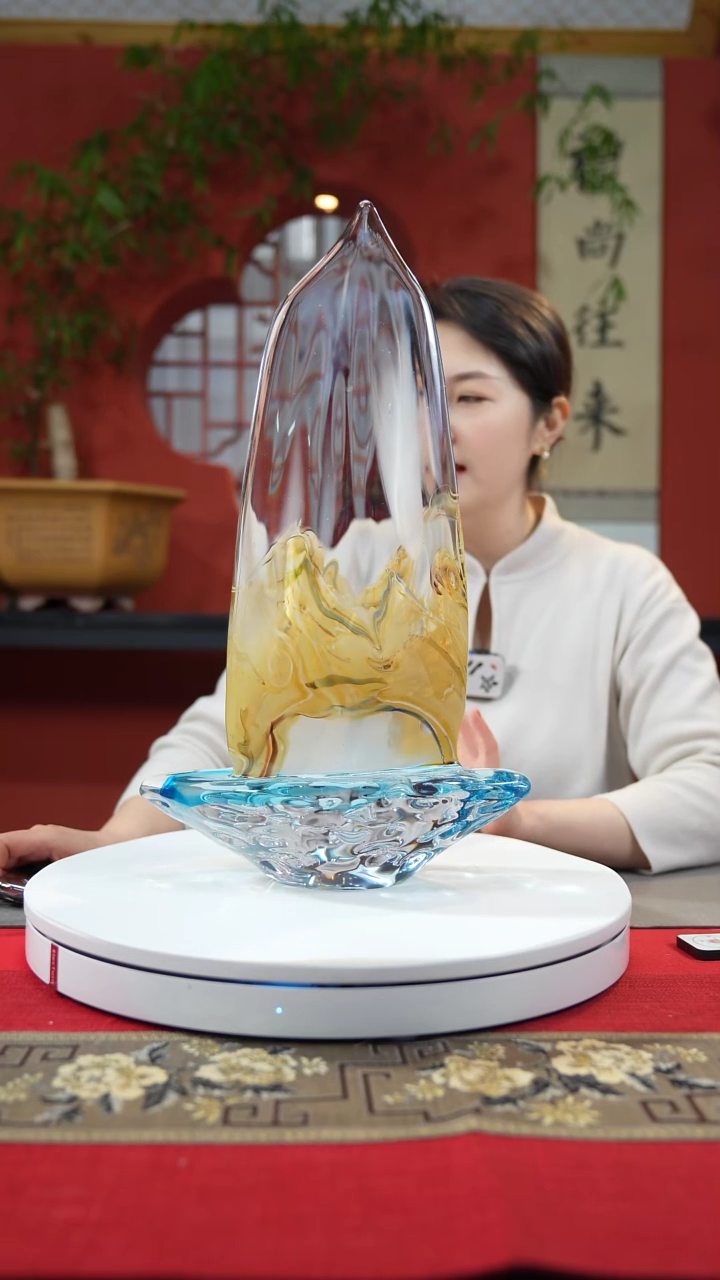 【闪购商品】琉璃手工艺品一帆风顺