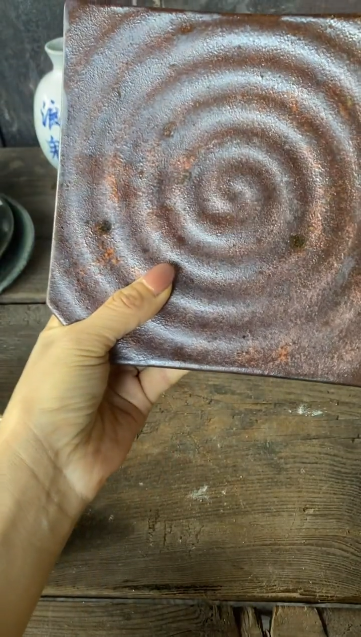 【闪购商品】浪鬼柴烧釉绘柴烧杯盘