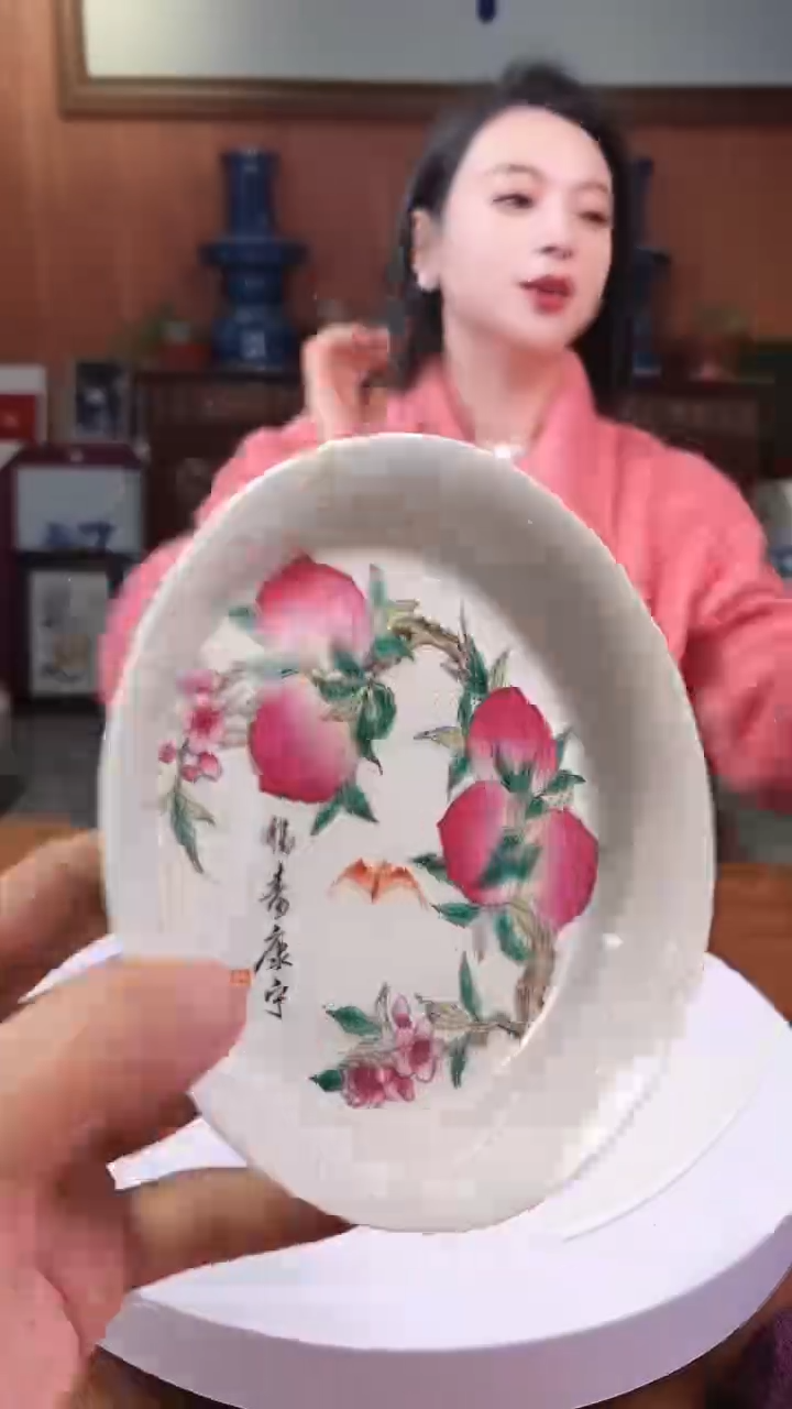 摆件陶景德镇陶瓷青花摆件47