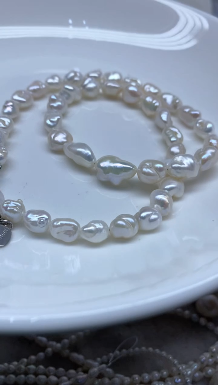 【闪购商品】淡水珍珠颈饰未镶嵌7-8