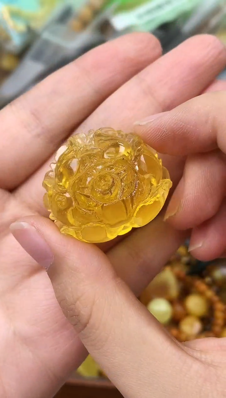 【闪购商品】未镶嵌琥珀珠宝奇石274