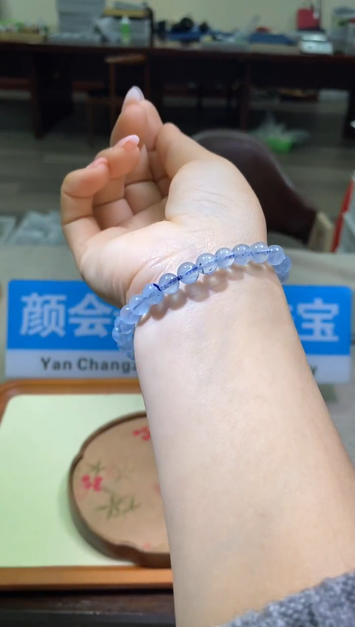 【闪购商品】海蓝宝石手链未镶嵌多样性发一件781