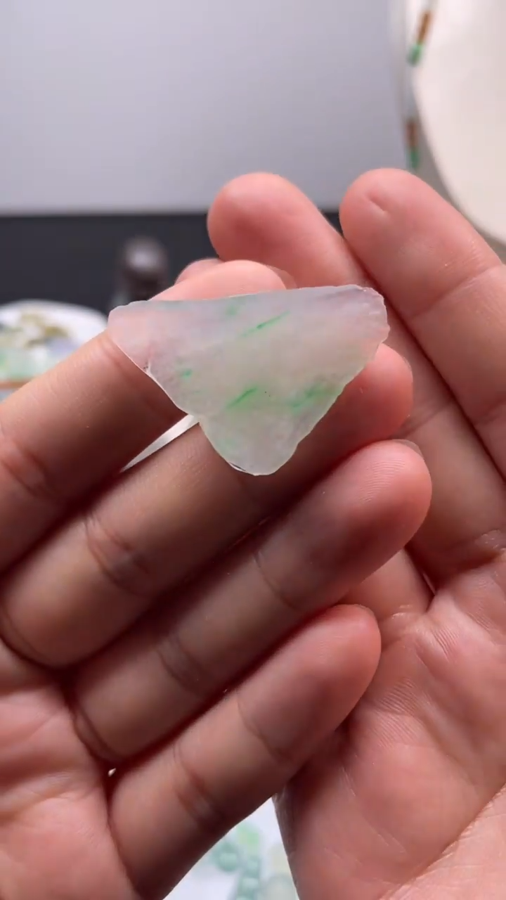 未镶嵌定制翡翠缅甸天然翡翠，不包工