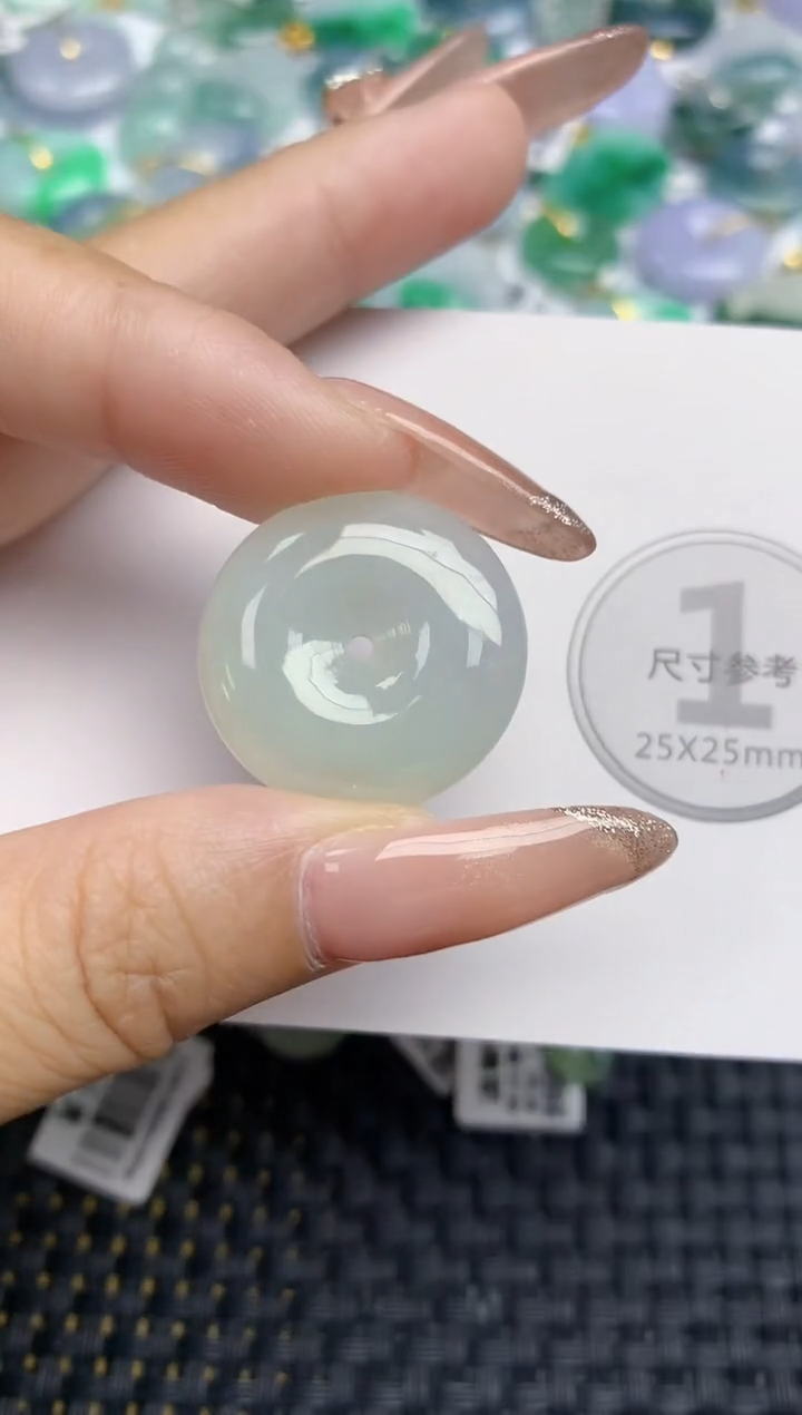 颈饰未镶嵌翡翠天然缅甸A货翡翠百元以上9元证书费自理