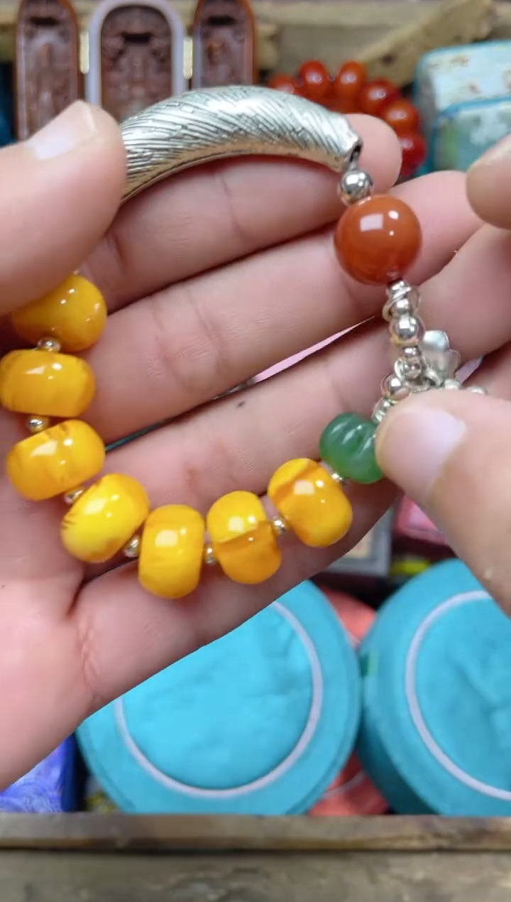 【闪购商品】蜜蜡手链未镶嵌点击链接下单即可